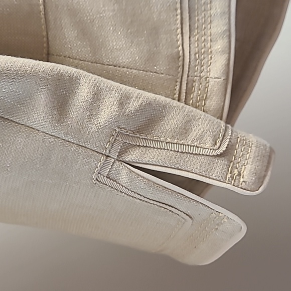 WHBM Military Style Beige Jacket. Size 00 - Picture 6 of 9